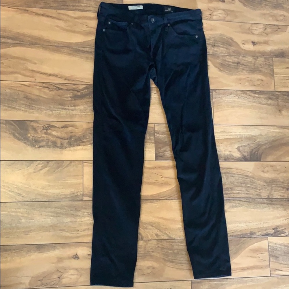 AG black Slim Straight Ankle pant